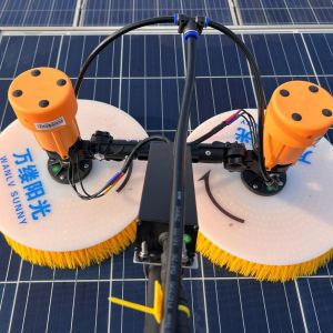 Buy cheap Semi-automatic Solar Cleaning Tools with 5.5 M Adjustable Handle and Nylon Bristles from wholesalers