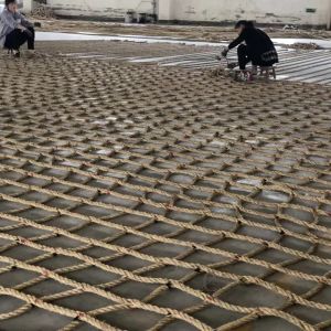 Buy cheap 10*10m Helicopter Landing Net Sisal Rope CCS Certified and Heavy-duty Material from wholesalers