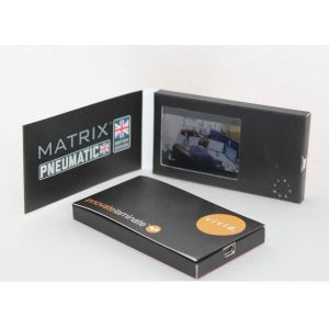 VIF Free Sample 1GB memory CMYK printing digital video brochure for promotional