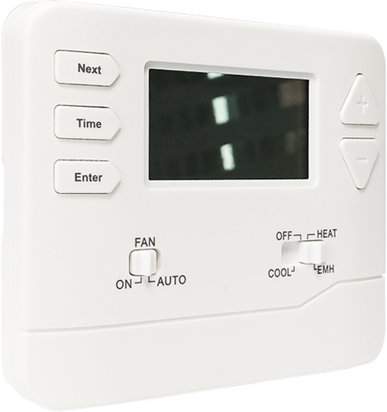 Temperature Control Programmable Room Thermostat ABS For Temperature Regulation