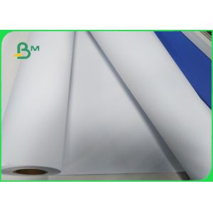 Buy cheap Inkjet CAD Drawing Paper Roll 914mm X 100m White Paper Roll 2" Core from wholesalers