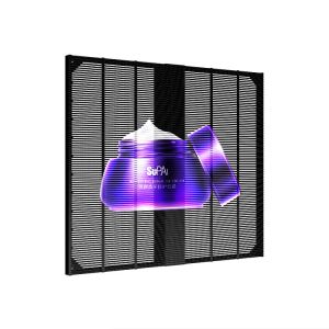 High Definition LED Grille Screen IP65 Transparency LED Grille Display