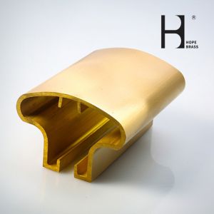 Buy cheap Golden Copper Rustless Brass Hand Rails SGS approved For Home Stairs from wholesalers