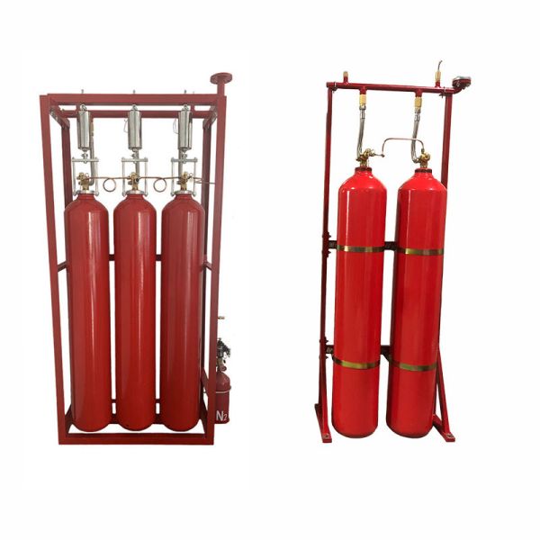Buy cheap 70L Red High Pressure CO2 Fire Suppression System Easy To Install from wholesalers
