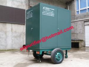 China Mobile Trailer Vacuum Transformer Oil Purifier, Servicing / Maintenance of Power Transformers, Transformer Oil Filtratio on sale