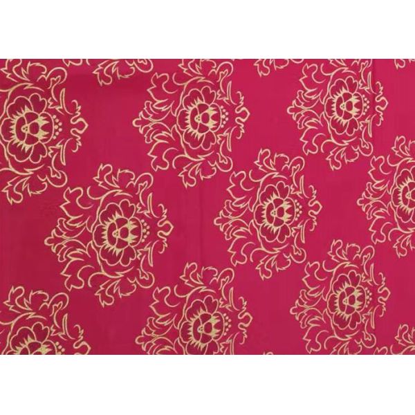 Quality Pigment Printed Polyester Mattress Fabric Warp Knitted Home Textile for sale