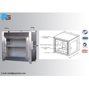 Buy cheap FMVSS302 SUS304 Vehicle Horizontal Flammability Tester from wholesalers