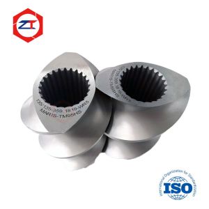 Cnc Machined Extruder Machine Plastic Extruder Screw Element With Polished