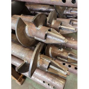 Buy cheap High Quality Galvanized Helical Pile With Round Shaft Earth Ground Screw For Solar Power System from wholesalers