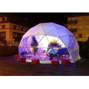 Buy cheap Modular Frame Geodesic Dome Shelter  8m Diameter Party Ceremony from wholesalers