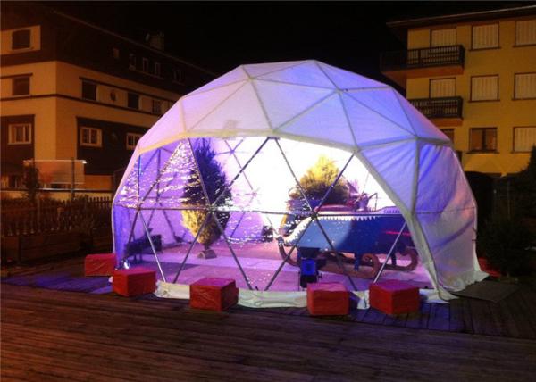 Quality Modular Frame Geodesic Dome Shelter  8m Diameter Party Ceremony for sale