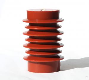 Buy cheap Red 10kV Epoxy Resin Support Medium Voltage Insulator 100X140mm OEM Service product