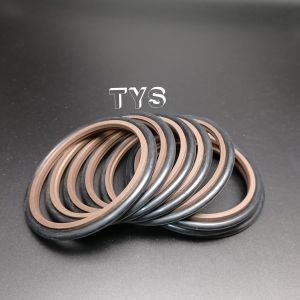 Buy cheap 90.5*75*6.1 hbts black&brown seal hbts hydraulic rod seal free china manufactur hydraul HIGH PERFORMANCEc buffer from wholesalers