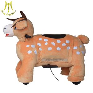 Buy cheap Hansel plush animal scooter for mall and ridable plush animal scooter with zoo animal ride from china from wholesalers