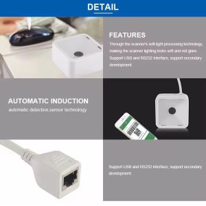 Buy cheap OEM Desktop Barcode Scanner Module 2D QR Code Reader for Embedded Kiosk Applications from wholesalers