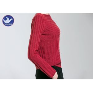 Buy cheap Boat Neck Womens Knit Pullover Sweater Square Knitting Pattern Clothing from wholesalers