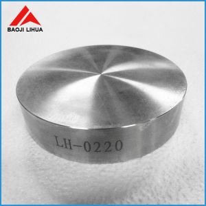 Round Titanium Disc GR2 GR7 GR23 Titanium Alloy Material Forging Technique