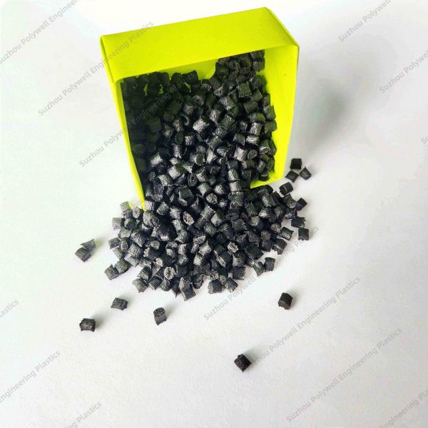 Quality Raw Black Extrusion Material Nylon Plastic Granules Extruding Heat Insulation Profile for sale