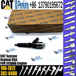 China C4.4 C6.6 323D excavator engine parts for CAT Caterpillar fuel injector 3200680 320-0680 10R7672 10R-7672 2645A747 on sale