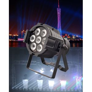 Buy cheap Professional LED Mini Par Light , High Brightness Mini Led Stage Lights 7*12W from wholesalers