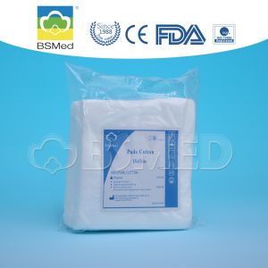 Buy cheap White Biodegradable Cotton Pads , Surgical Dressing Eco Makeup Cotton Pads from wholesalers