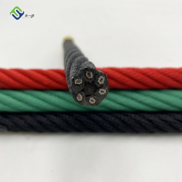 Buy cheap High Strength 16mm Polyester Rope Braided with 40KN Capacity from wholesalers