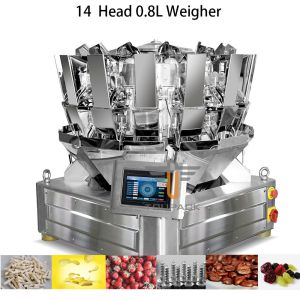 Buy cheap 14 Heads Multihead Weigher Packing Machine With PLC Control System from wholesalers