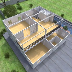 Buy cheap Easy To Assemble Flat Pack Container House For Quick And Hassle-Free Construction from wholesalers