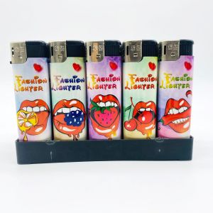 Customized Smaller Size Transparent Plastic Cigarettes Lighter Customization