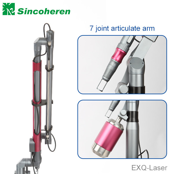 Quality 532nm 80kg Dark Circles Removal Machine , Pigmentation Removal Laser Machine 500mj 200mj for sale