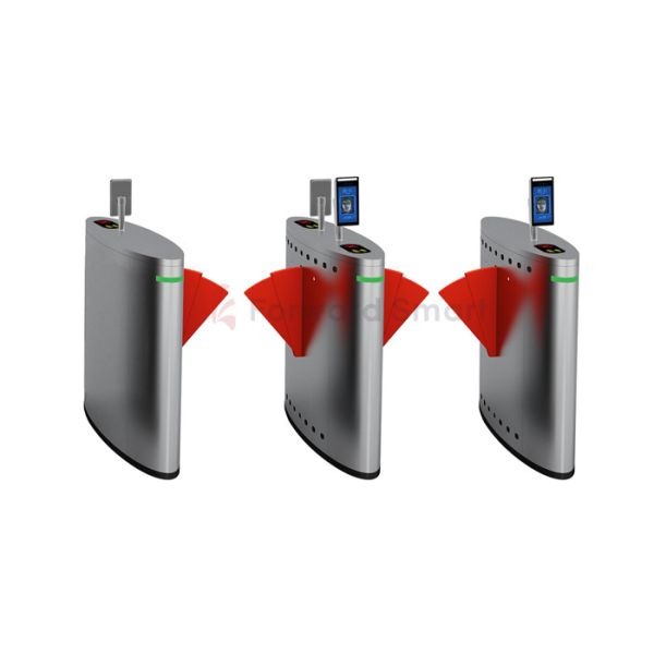 Buy cheap Glass Turnstiles Smart Speed Pedestrian Electronic Flap Barrier from wholesalers