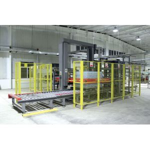 Buy cheap Electric Driven Stainless Steel Automatic Palletizer Machine from wholesalers