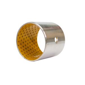 Buy cheap Tin / Copper Plating Polymer Plain Bearings Guide Sleeve Bushes With Oil Holes from wholesalers