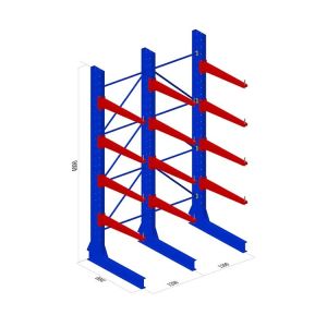 Buy cheap Heavy Duty Adjustable Cantilever Racking System for Long and Oversized Materials Storage from wholesalers
