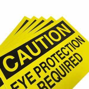 Buy cheap Customizable  Plastic Pasteable Warning Sign For Industrial from wholesalers