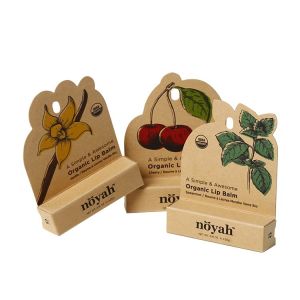 Buy cheap Custom Design Printing Recyclable Lip Balm Packaging Box Paper Box With Hook from wholesalers