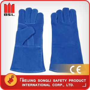 SLG-HD8020-R2 cow split leather welding gloves