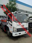 Buy cheap Low Price Customize FAW 6 wheels 5 cbm fuel truck dimensions small 5000 liter jet fuel truck truck aluminum fuel tanks from wholesalers