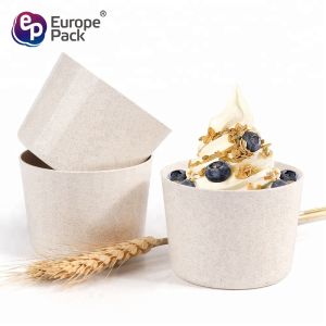 Buy cheap Eco Friendly Biodegradable New Material Wheat Straw Plastic Dessert Cup from wholesalers