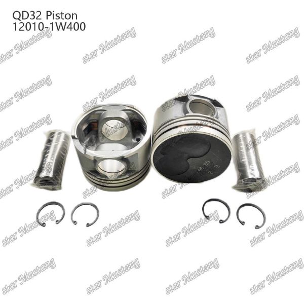 Quality QD32 Engine Piston With Oil Gallery 12010-1W400 For Mitsubishi Engine Spare Parts for sale