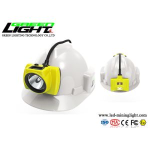 18000LUX 6.8Ah Rechargeable Mining Cap Lamps IP68 385LUM