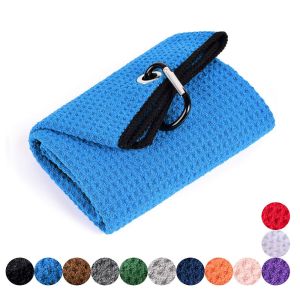 Buy cheap Soft Comfortable Microfiber Waffle Golf Towel Anti Bacterial Treatment from wholesalers