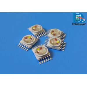 10 W High Power LED Diode , RGBWAP Multicolor Epiled Chip LEDs