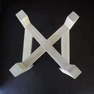 Buy cheap wooden shelf holder support from wholesalers