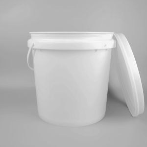 Buy cheap 18L Plastic Paint Bucket with Lid and Handle from wholesalers