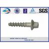 Buy cheap Railroad Sleeper Galvanized Screws with Plain / Zinc / HDG / Wax Surface from wholesalers