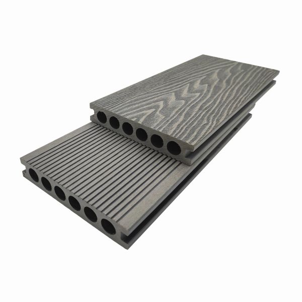 Buy cheap 3D Embossed WPC Veranda Composite Decking Boards Plastic Timber Planks from wholesalers