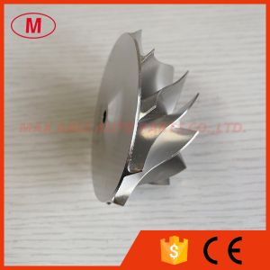 Buy cheap GTX3582 58.00/76.13mm 11+0 blades performance turbo Milling/aluminum 2618/billet compressor wheel for 803713-0001 from wholesalers