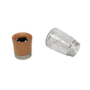 Buy cheap Wooden 132mm 206g 170ml Salt And Pepper Spice Grinder Mill from wholesalers