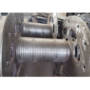 Smooth Rope Winch Drum Covered Lebus Grooved Split Sleeves For Oil Well